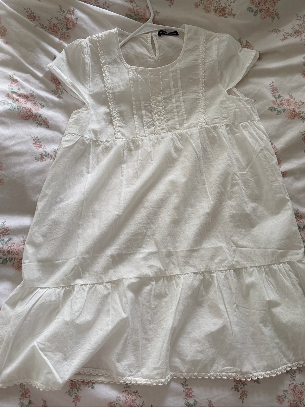 Brandy Melville Linen Babydoll Dress